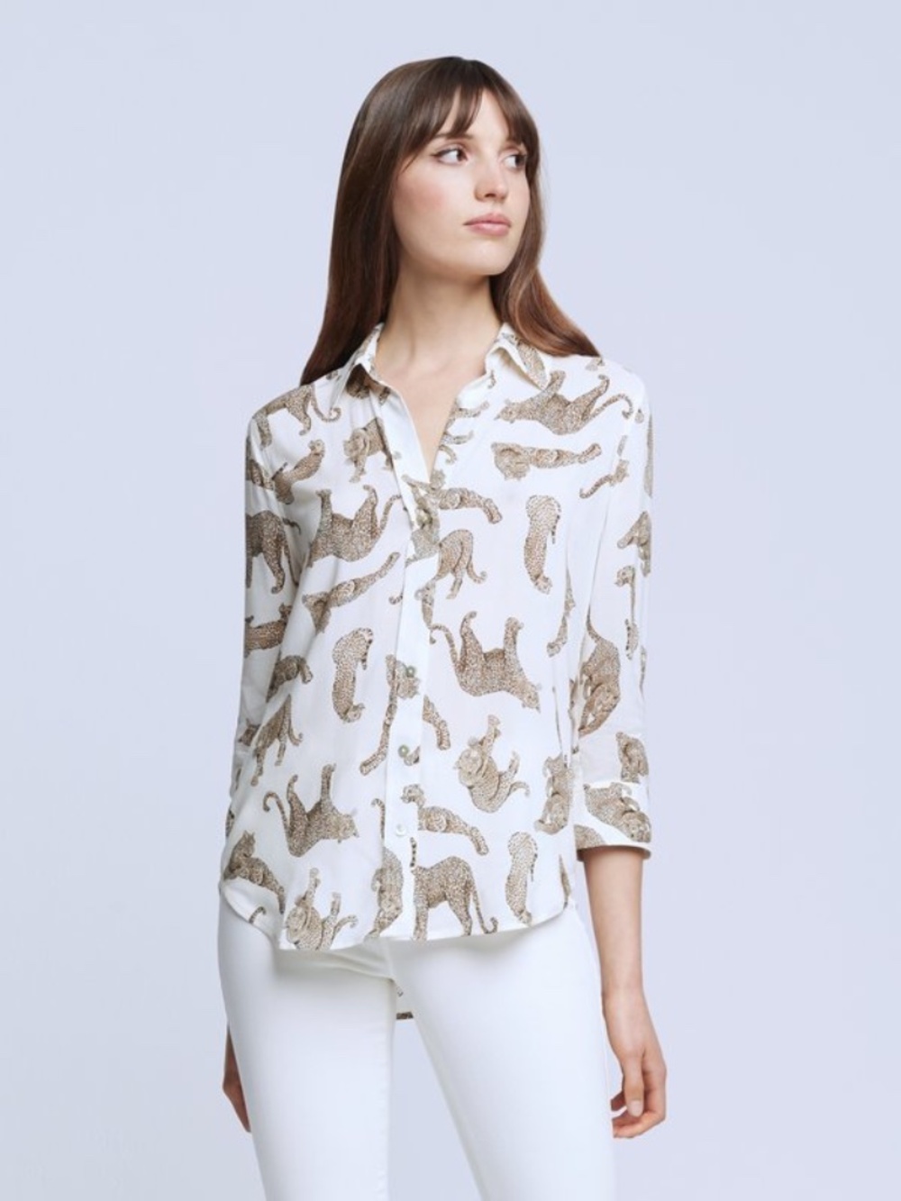 L’Agence ‘Camille’ Blouse sz. M